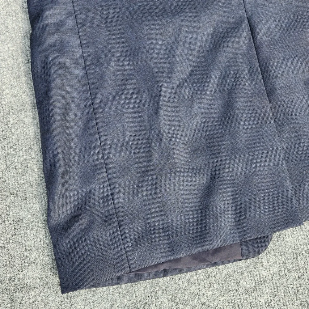 mens John Nordstrom sport coat‎ Blazer 100% Wool navy Blue LORO PIANA 110's 39 C